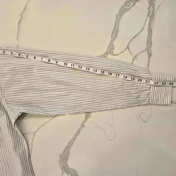 Burberrys Of London Mens Striped Button Down Dress Shirt Blue White Size 15R - Picture 6 of 8